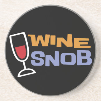 Posavasos De Arenisca Práctico de costa del snob del vino