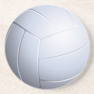 Posavasos De Arenisca Práctico de costa del voleibol