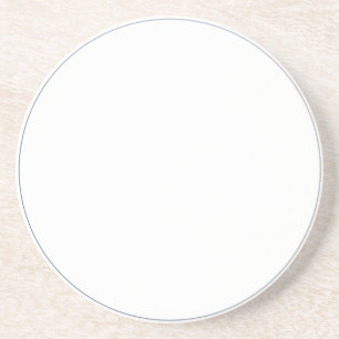 Posavasos De Arenisca práctico de costa en blanco
