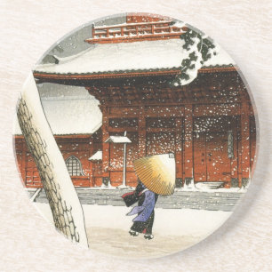 Posavasos De Arenisca Práctico de costa japonés