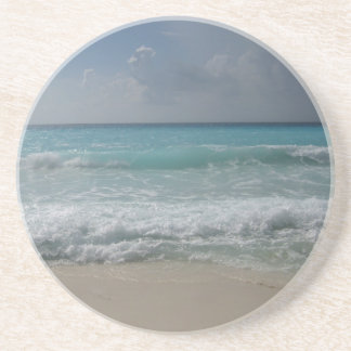 Posavasos De Arenisca Práctico de costa mexicano de la playa