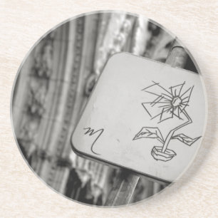 Posavasos De Arenisca Práctico de costa moderno del flor