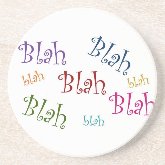 Posavasos De Arenisca Práctico de costa soso (Frente)