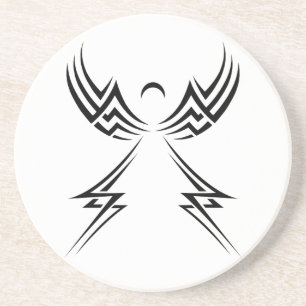 Posavasos De Arenisca Práctico de costa tribal del personalizado del