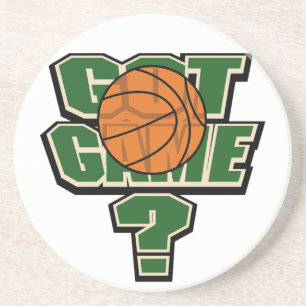 Posavasos De Arenisca Prácticos de costa conseguidos del baloncesto del