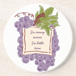 Posavasos De Arenisca Prácticos de costa de la cita del vino