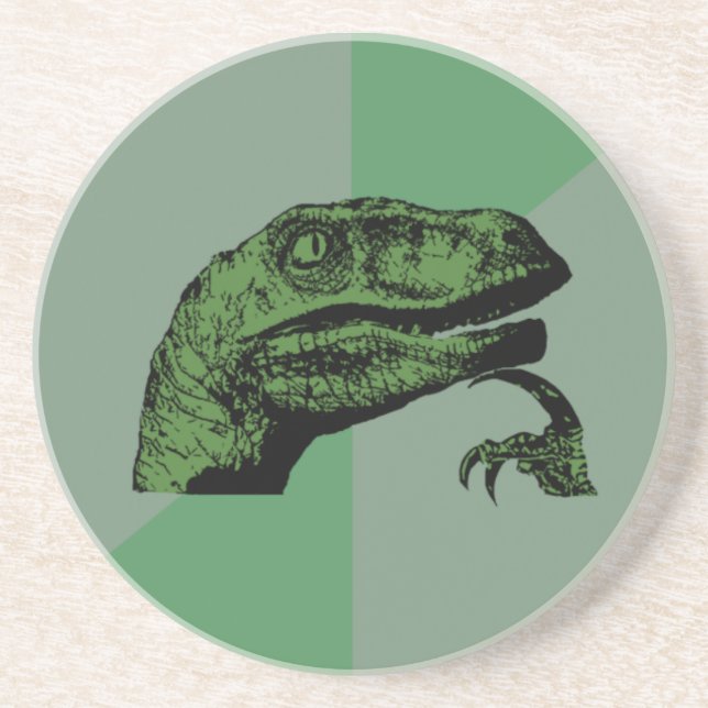 Posavasos De Arenisca Prácticos de costa de Philosoraptor (Frente)