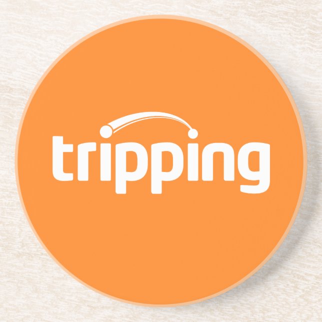 POSAVASOS DE ARENISCA PRÁCTICOS DE COSTA DE TRIPPING.COM (Frente)