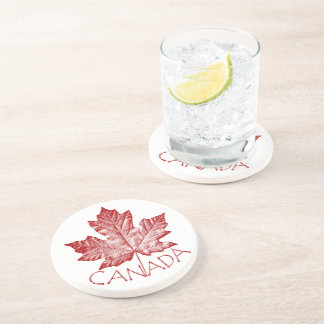 Posavasos De Arenisca Prácticos de costa retros de Canadá de los