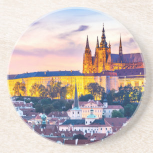 Posavasos De Arenisca Praga de montaña rusa