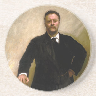 Posavasos De Arenisca Presidente Theodore Roosevelt John Singer Sargent