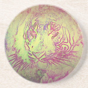 Posavasos De Arenisca Primavera de tigre