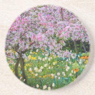 Posavasos De Arenisca Primavera en el jardín de Claude Monet
