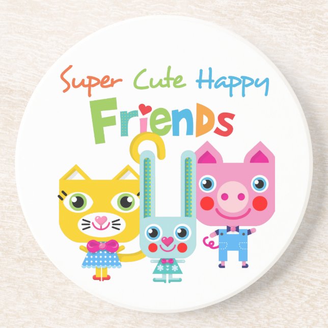 Posavasos De Arenisca Producto del personalizar (Frente)