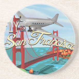 Posavasos De Arenisca Puente Golden Gate de San Francisco