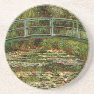 Posavasos De Arenisca Puente Japonés de Monet Arte Francés