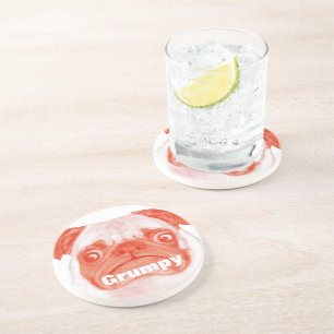 Posavasos De Arenisca Puggy gruñón de coral