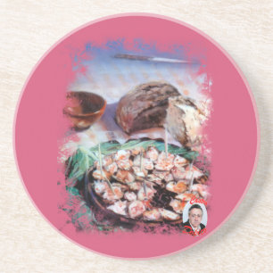 Posavasos De Arenisca Pulpo a la gallega/Polbo á feira/pulpo gallego