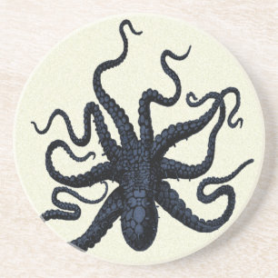 Posavasos De Arenisca Pulpo manchado