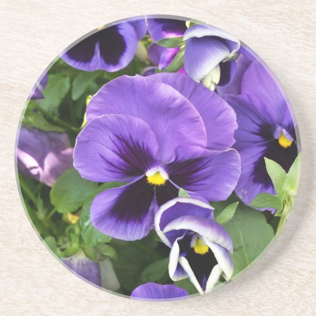 Posavasos De Arenisca púrpura (Frente)