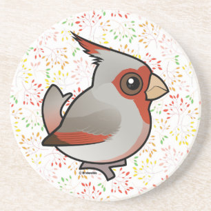 Posavasos De Arenisca Pyrrhuloxia de Birdorable