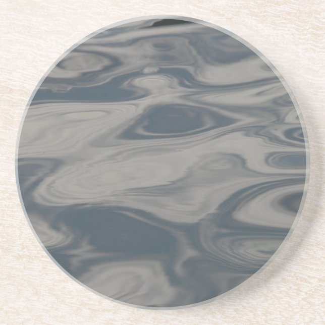 Posavasos De Arenisca Reflejos en el agua (Frente)