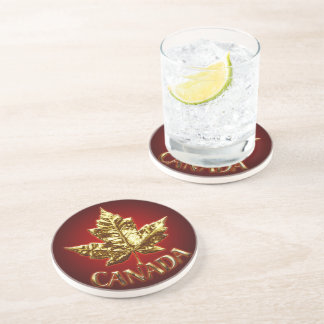 Posavasos De Arenisca Regalos de Canada Coaster Souvenir Coaster Gold