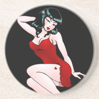 Posavasos De Arenisca Regalos de enganche de Chicas de enganche de los r