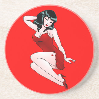 Posavasos De Arenisca Regalos de enganche de Chicas de enganche de los r