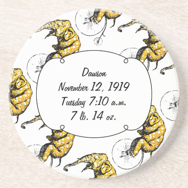 Posavasos De Arenisca Regalos para elefantes en circo (Frente)