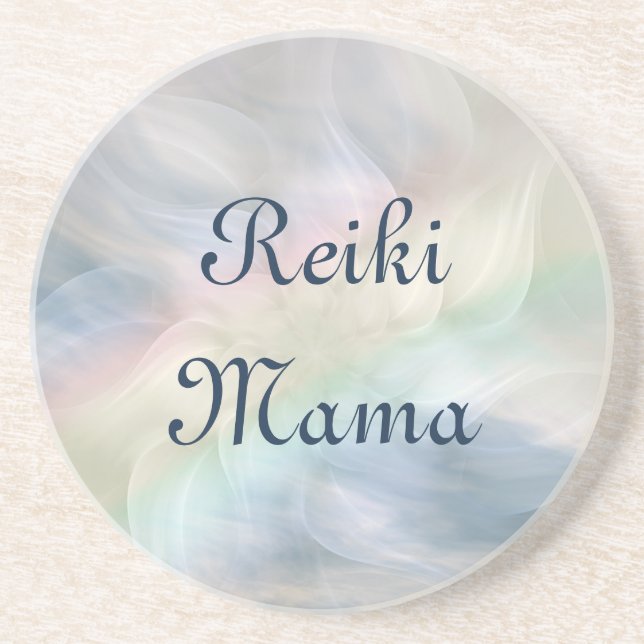 Posavasos De Arenisca Reiki Mama (Frente)