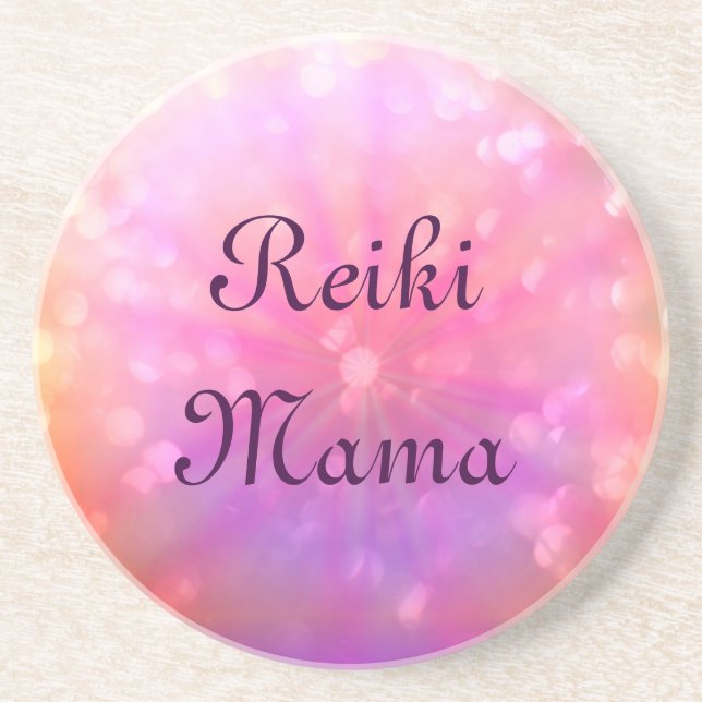 Posavasos De Arenisca Reiki Mama (Frente)