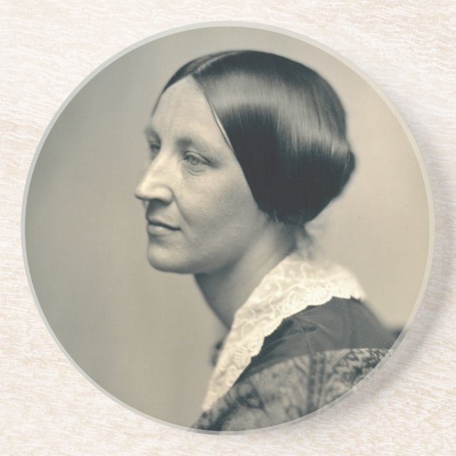 Posavasos De Arenisca Retrato de Susan Brownell Anthony 1850 (Frente)