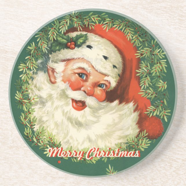Posavasos De Arenisca Retro Santa Sandstone (Frente)