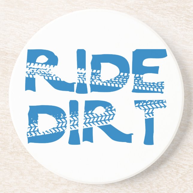Posavasos De Arenisca Ride Dirt (Frente)