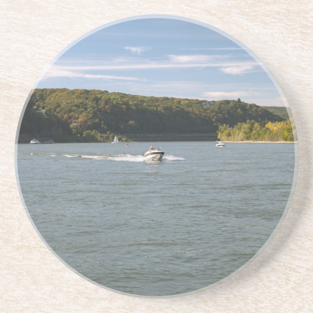 Posavasos De Arenisca Río Rhein (Frente)