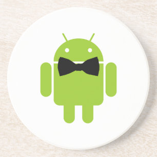 Posavasos De Arenisca Robot formal de Bow Android