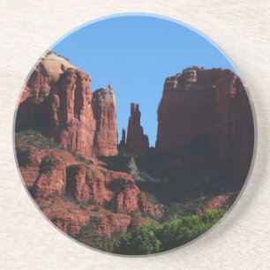 Posavasos De Arenisca Roca catedral en el Monumento a Sedona Arizona
