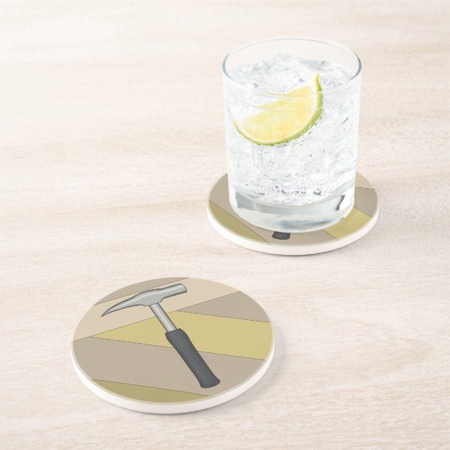 Posavasos De Arenisca Rock Hammer (Lado)