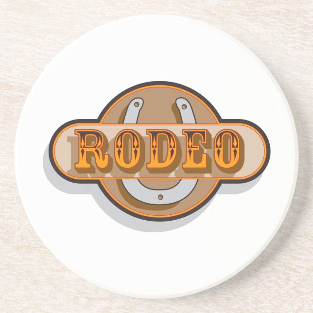 Posavasos De Arenisca Rodeo (Frente)