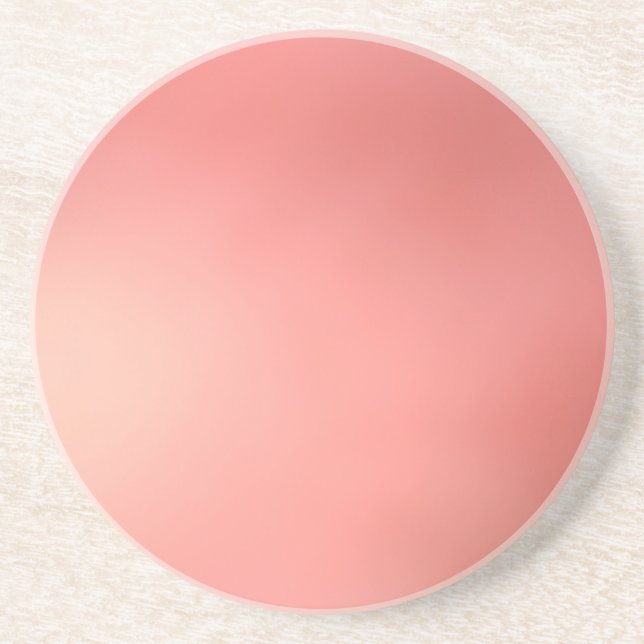 Posavasos De Arenisca Rosa (Frente)