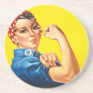 Posavasos De Arenisca Rosie The Riveter