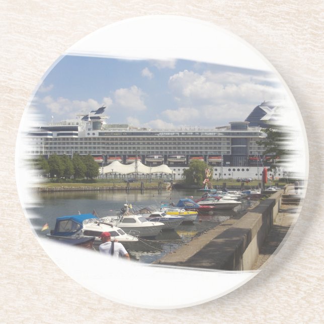 Posavasos De Arenisca Rostock (Frente)