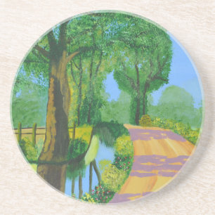 Posavasos De Arenisca Ruta de verano