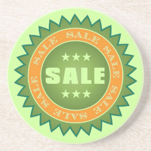 Posavasos De Arenisca Sale Pegatina Coaster