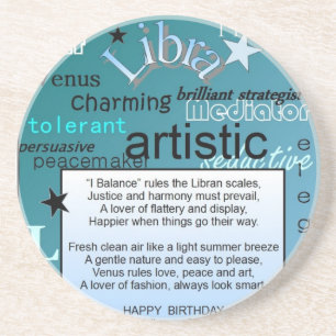 POSAVASOS DE ARENISCA SALUDO DEL LIBRA