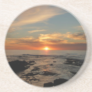Posavasos De Arenisca San Diego Sunset II