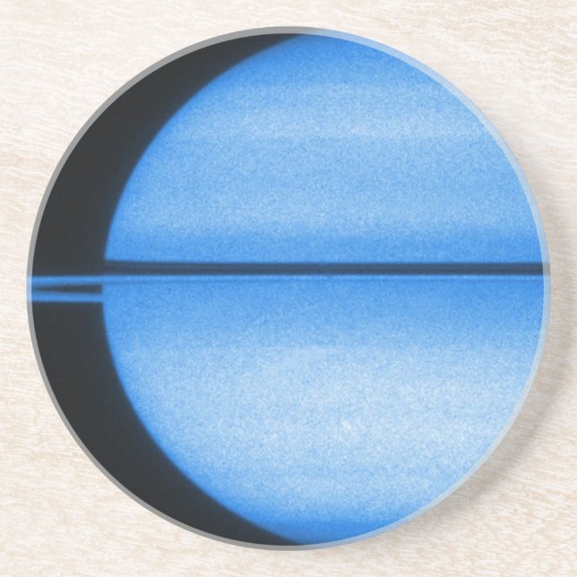 Posavasos De Arenisca Saturno Light Show Sandstone Coaster (Frente)