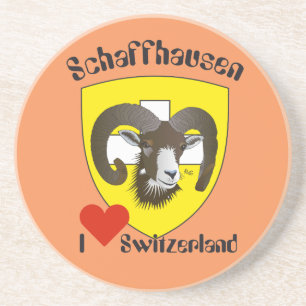 Posavasos De Arenisca Schaffhausen Schweiz Bierdeckel