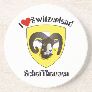 Posavasos De Arenisca Schaffhausen Schweiz Bierdeckel